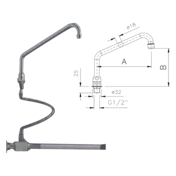 Pařezová fréza Baterie kolenová bez směšovače | REDFOX - KOB 2