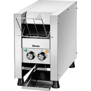 Topinkovač BARTSCHER Topinkovač průchozí 1 kW, 235x655x395 mm | BARTSCHER, 100273