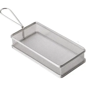 APS Košík na servírování potravin 215x105 mm, inox | APS, Snack Holder