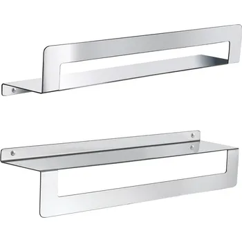 Držák na ručník Gedy CLEO polička s držákem ručníků 500mm, nerez lesk - 2019135