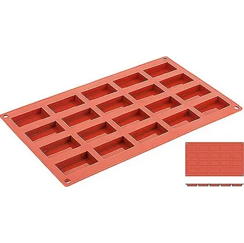 Plech na pečení CONTACTO Silikonová forma na pečení, kostky o rozměrech 49x26 mm | CONTACTO, 6647/049