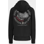 PitBull West Coast Pánská mikina STRENGTH & RESPECT KPZ - černá - PWC_STRRESPKPZ_BLK Velikosti: M