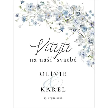 Svatební dekorace Vítací cedule 360