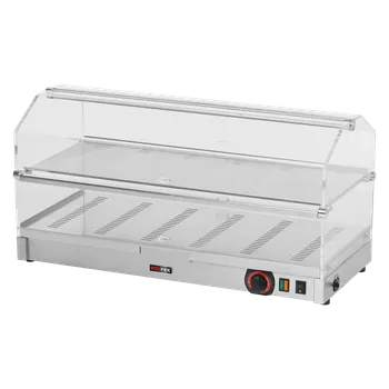 Vitrínka vyhřívaná dvoupatrová 80x35 | REDFOX - VEC 820