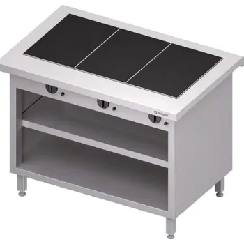Sporák STALGAST Centrální stůl se sklokeramickou varnou deskou 0,45 kW, 1132x750x880 mm | STALGAST, ST233111