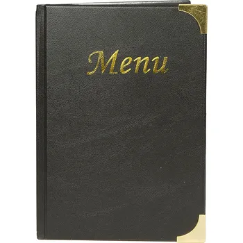 výuková tabulka CONTACTO Obal na jídelní lístek, černý 235x165 mm | CONTACTO, 5829/051