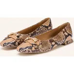 Högl Dámské Baleríny, černá / hnědá / béžová, 37,5