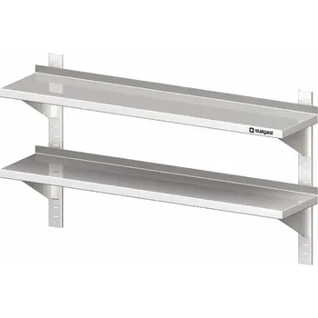 police STALGAST Police závěsná nastavitelná dvoupatrová 900x400x660 mm | STALGAST, 981774090