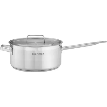 Hrnec TECHNICA Rendlík na omáčky 8 l, průměr 280 mm, z nerezové oceli s pokličkou | TECHNICA, Platinum Line