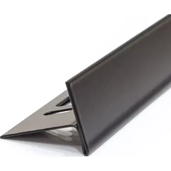 Stavební materiál Havos Spádová lišta do sprchy 10 mm x 2 m Černá