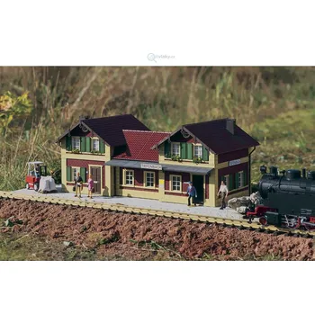 Modelová železnice G - romantické nádraží "TIEFENBACH" / PIKO 62043