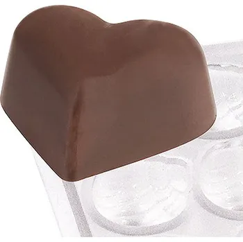 Nádoba na led CONTACTO Formička z polykarbonátu na čokoládky – srdce | CONTACTO, 6751/009