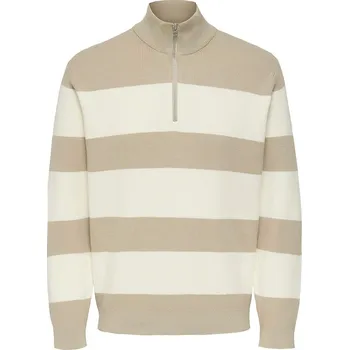 Pánský svetr Svetr ONLY & SONS Beige/ Creme 323086 XL