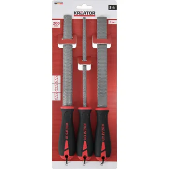 Kreator KRTH23304 - Rašple sada 3ks 200mm