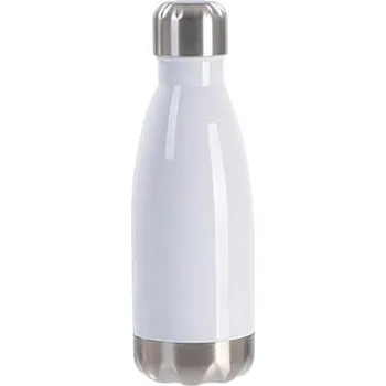 Láhev Láhev kovová 350 ml - bílá sublimace termotransfer