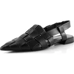 Högl baleríny s volnou patou schwarz 1-101930-0100 - 38.5 | P700094