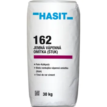Omítka HASIT 162 Jemná vápenná omítka (štuk) 0,5 mm 30 kg