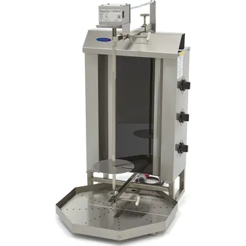 Kuchyňský gril Maxima Elektrický gril na kebab - 3 hořáky - 30 kg masa | Maxima, 09370265