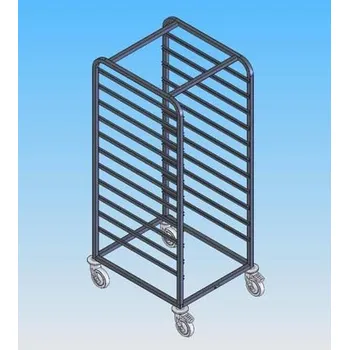 Servírovací stolek ABNER VOZÍK NEK 10 GN | ABNER, 11481