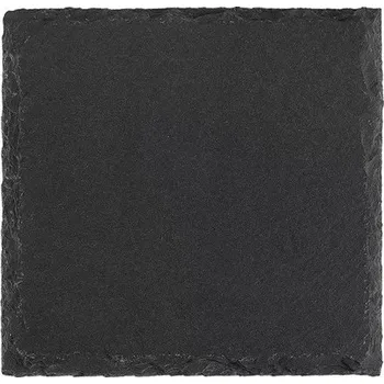 Podtácek Čtvercový břidlicový podtácek 10 cm Podložka pod hrnek a sklenici Ochranná protiskluzová podložka na stůl