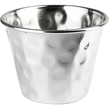 STALGAST Mini miska na dip z kladivkové nerezové oceli 0,075 l | STALGAST, 546044