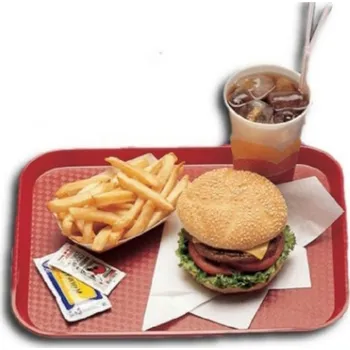 Cambro Fast food podnos 26,5 × 34,5 cm, červený | Cambro, R-1014FF-163