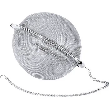 Cedník a síto CONTACTO Síto na čaj a bylinky s řetízkem, průměr 50 mm | CONTACTO, 3300/055