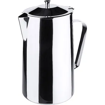 CONTACTO Džbánek na kávu z nerezové oceli s víkem a svařovaným úchytem 3 l | CONTACTO, 3017/300
