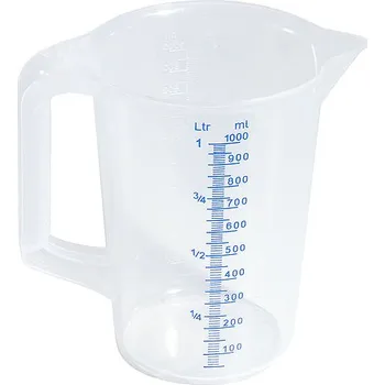 CONTACTO Džbánek s odměrkou 1 l, polypropylén | CONTACTO, 3078/100