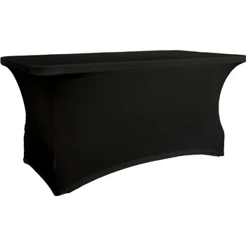 Napínací potah Verlo Ubrus pro stoly 150 cm, černá| TOM, V-P150-K