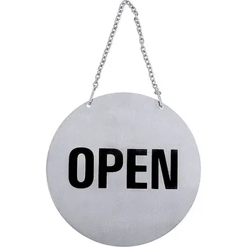 Informační tabulka CONTACTO Oboustranný informační štítek na dveře "OPEN", "CLOSED" | CONTACTO, 7659/131