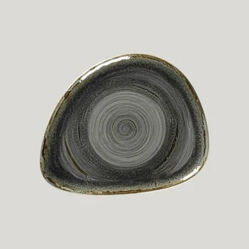 Talíř RAK Porcelain RAK Spot talíř mělký 24 × 19,5 cm – olivínový | RAK Porcelain, SPTFLFP24-12