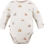 Eevi Body s dlouhým rukávem Cars&Bears ecru - 86