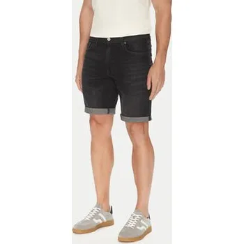 Mustang Džínové šortky Washington 1016453 Černá Straight Fit 38