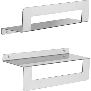 Držák na ručník Gedy CLEO polička s držákem ručníků 300mm, nerez mat - 2019383