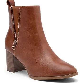 Dámské kozačky Kozačky Foreverfolie Hellbraun 5751079 40