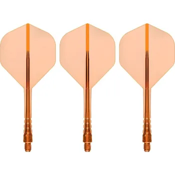 Příslušenství pro šipky Mission Letky Force 90 Vortex - Standard No2 - Medium - Neon Orange F4620