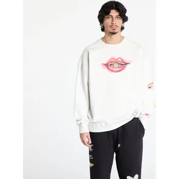 Pánská mikina Mikina FTSHP x Kurňavka Crewneck UNISEX Off White XS