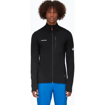 Pánská mikina MAMMUT Taiss Light ML pánská trekingová mikina černá