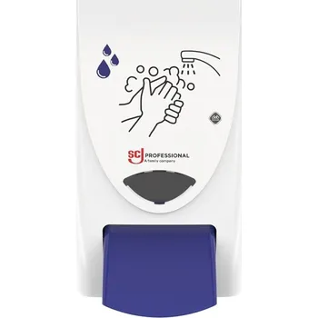 Dávkovač mýdla DEB Dávkovač Global Cleanse Light 2l bílá/modrá