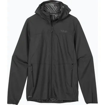 Pánská větrovka Pánská větrovka Rab Windgather Hoody black