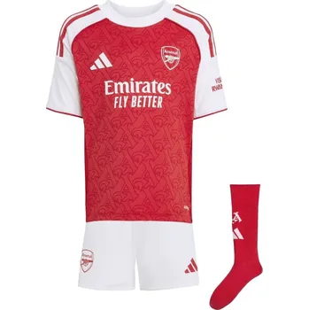 Chlapecké tričko adidas Arsenal Home Mini Kit 2025 2026 Infants Red/White 3-4 Years