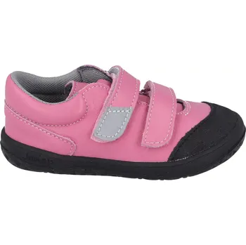Dívčí tenisky Kožené boty Jonap barefoot B22 růžové 20
