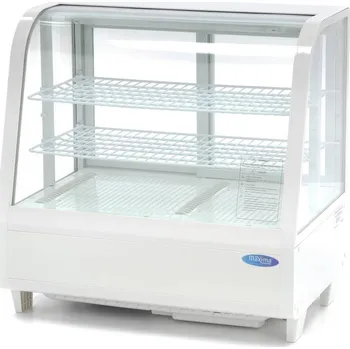 Maxima Chladnička s vitrínou 68 cm - 100 l - bílá | Maxima, 09400836