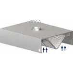 STALGAST Digestoř centrální skříňová 1500x2200x450 mm | STALGAST, 9820922150