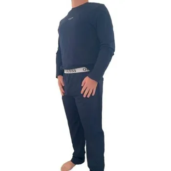 Pánské pyžamo Pánské pyžamo GUESS Derrick U2BX00 modrá M