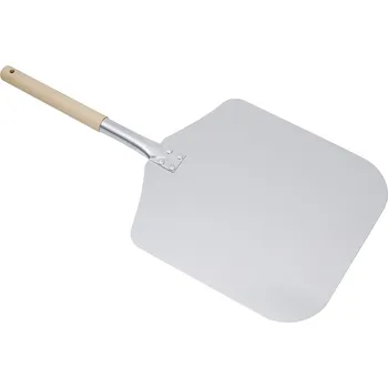 Kuchyňská škrabka STALGAST Škrabka na pizzu s dřevěnou rukojetí, čtvercová, 305x335x850 mm | STALGAST, 564852
