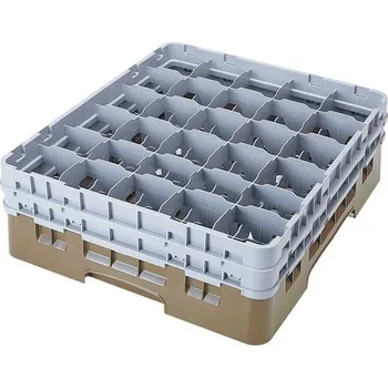 Cambro Koš Camrack 30 pozic, výška sklenice 25,8 cm - Béžová| TOM, R-30S958-184