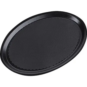 CONTACTO Tác polyesterový černý, oválný 290x210x18 mm | CONTACTO, 5351/901