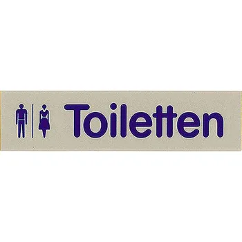 Kancelářský nábytek CONTACTO Tabulka "Toiletten" | CONTACTO, 7673/001